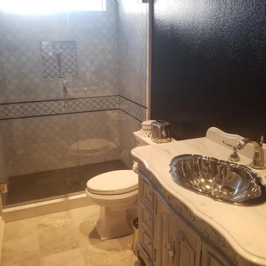 Professional plumbing work and bathroom remodeling in Mantua